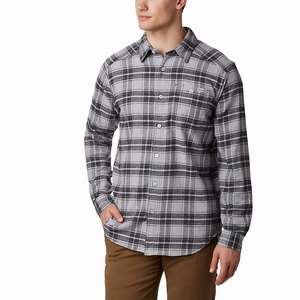 Columbia Cornell Woods™ Flannel Långärmad Tröja Herr Grå (YMQVT4681)